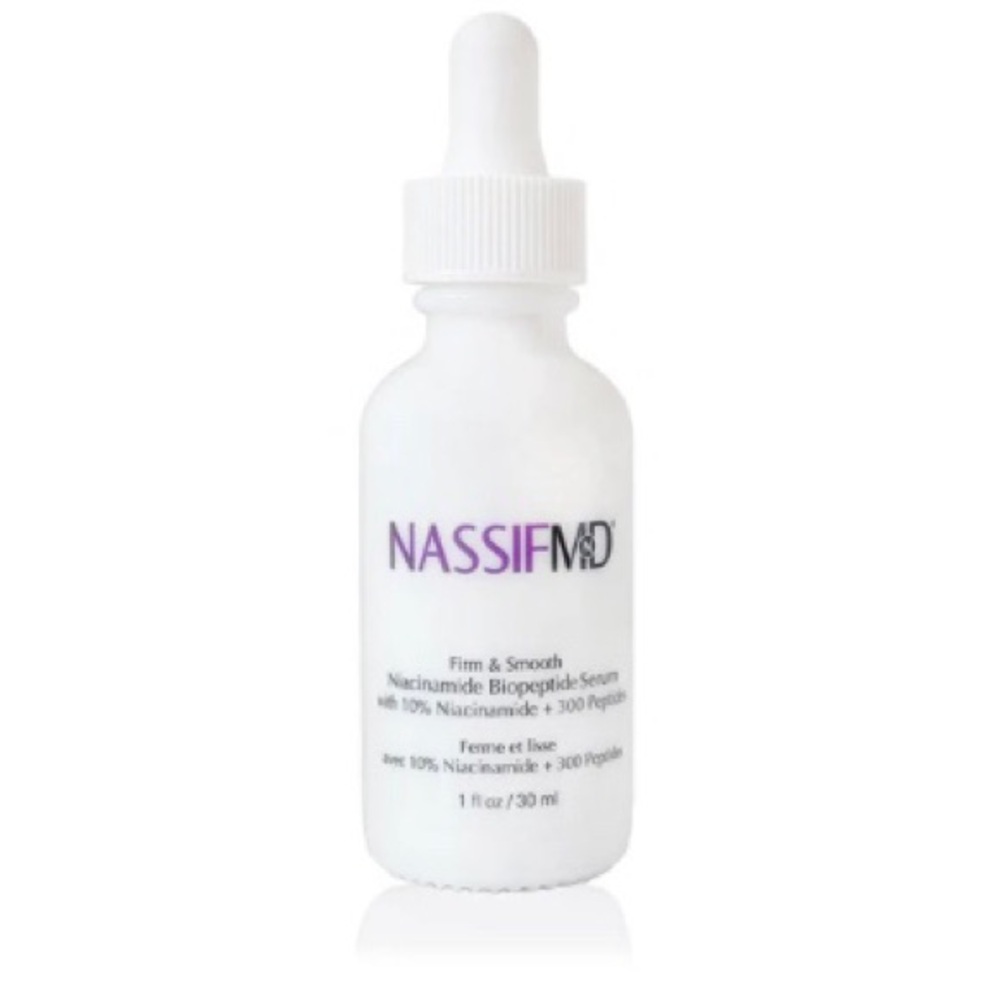 NassifMD Firm & Smooth Niacinamide Biopetide Serum – 1oz